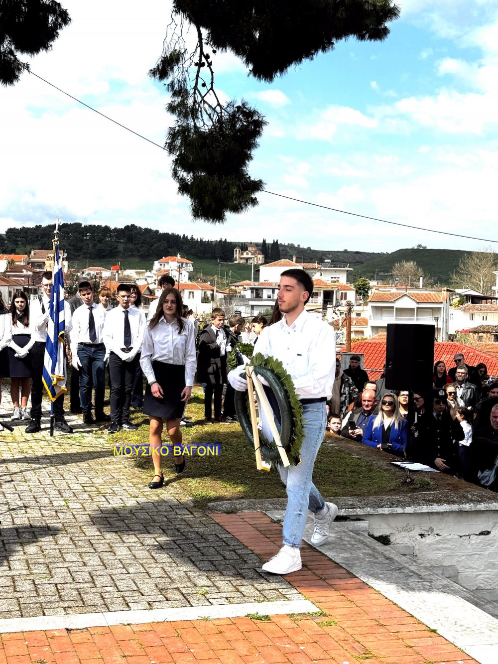 Καταθέσεις Στεφάνων - Απαγγελίες Ποιημάτων