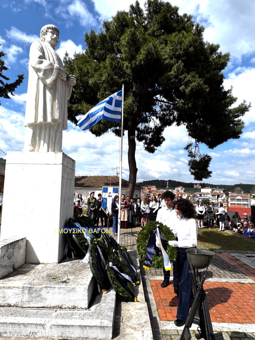 Καταθέσεις Στεφάνων - Απαγγελίες Ποιημάτων