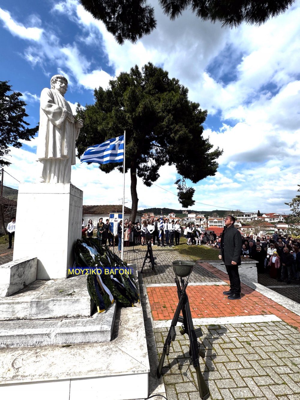 Καταθέσεις Στεφάνων - Απαγγελίες Ποιημάτων