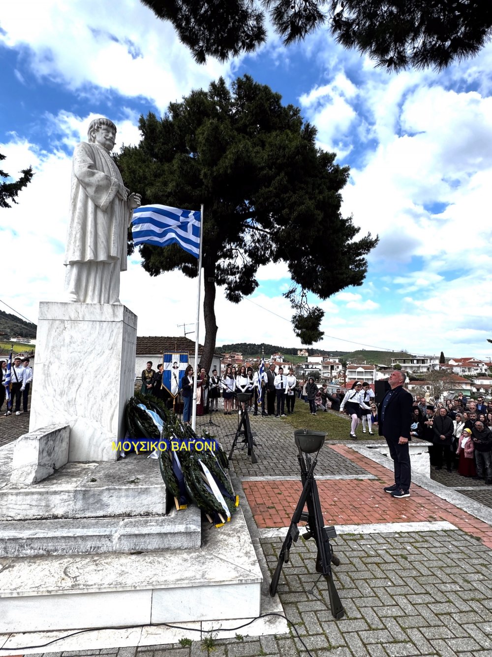 Καταθέσεις Στεφάνων - Απαγγελίες Ποιημάτων
