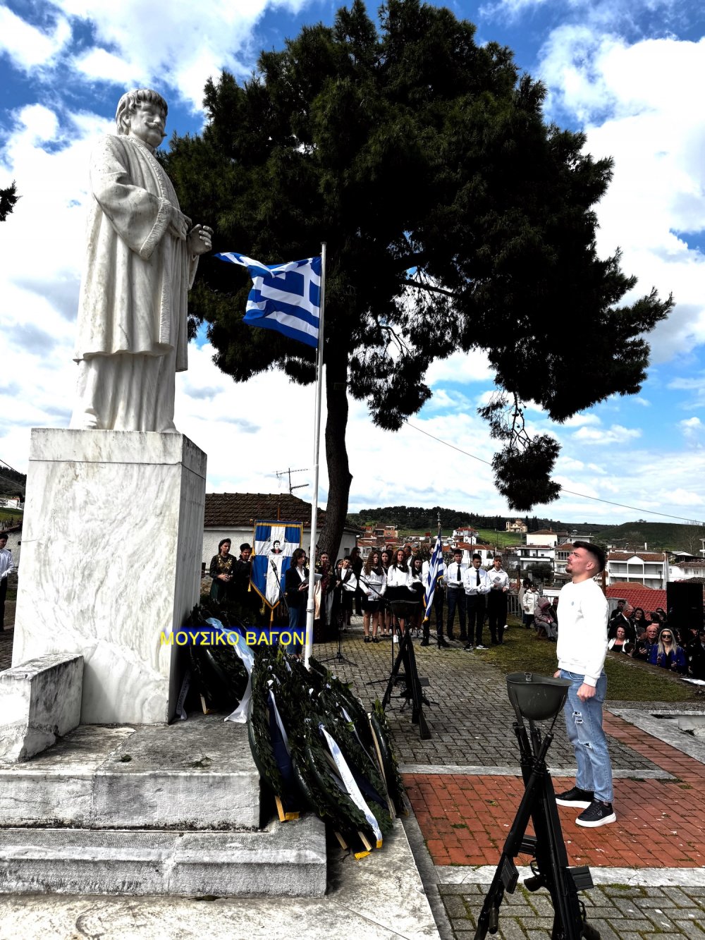 Καταθέσεις Στεφάνων - Απαγγελίες Ποιημάτων