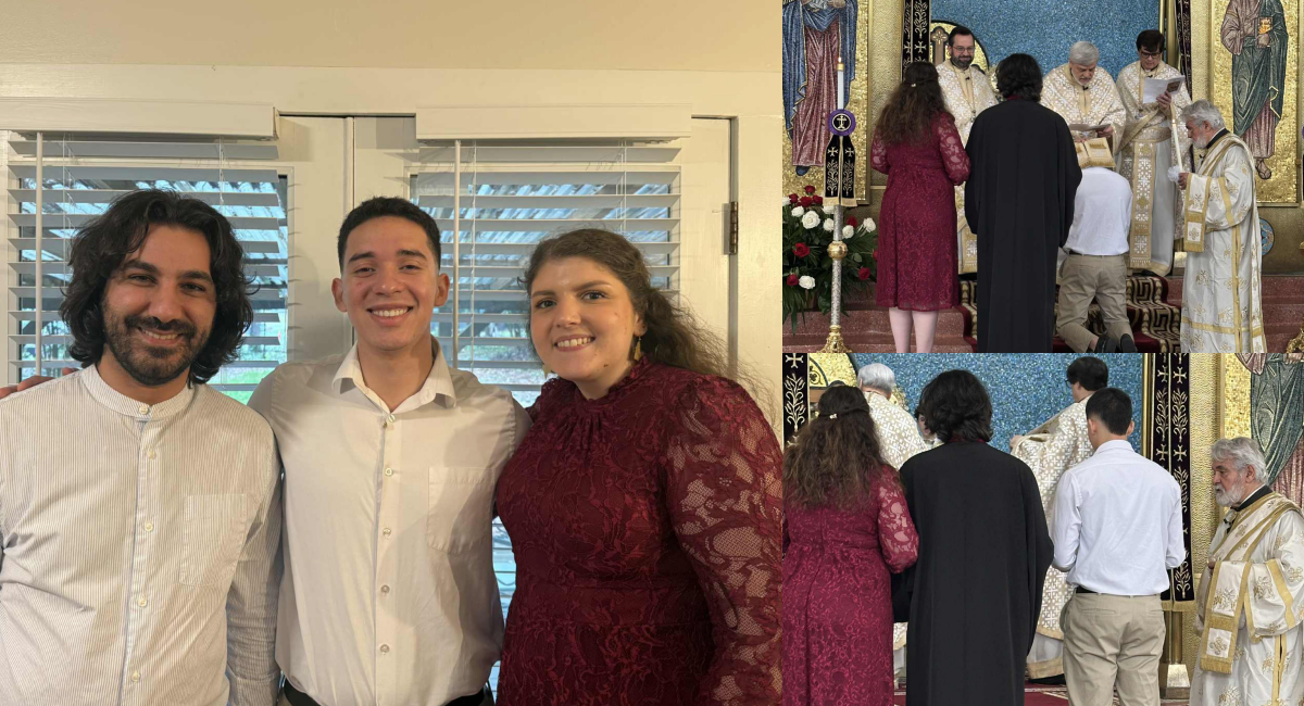 Από την βάπτιση του Παναγιώτη-Χουάν